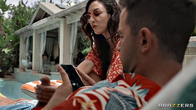 Curious Besties at Resort