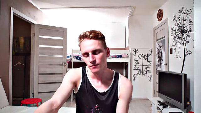 TUTOR4K. Hot sex with biology teacher makes cocky stud ejaculate