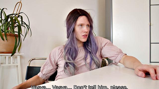 TUTOR4K. Teacher hasn't had sex for a long time and offers his services