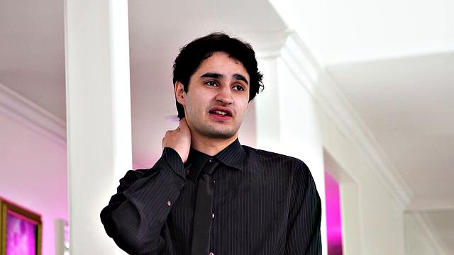 NURU MASSAGE - Horny Athena Anderson Fucks Hard With Husband's Assistant