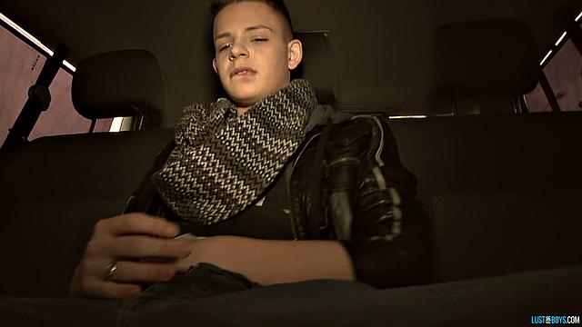 Backseat Cock Stroking with Alex Silvers