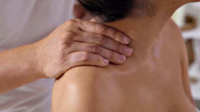 Massaging 21yo babe banged by big dick in wet pussy