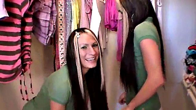 Simpson twins masturbate together