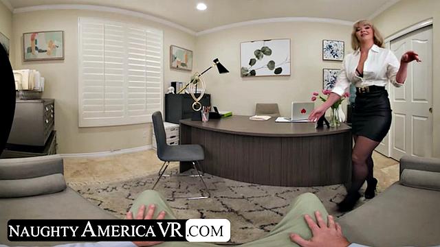 Sexy Dr. Kay Carter loves her therapy session with you