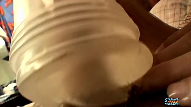 Using a Sex Toy and Releasing 2 Cum Shots - Pimp
