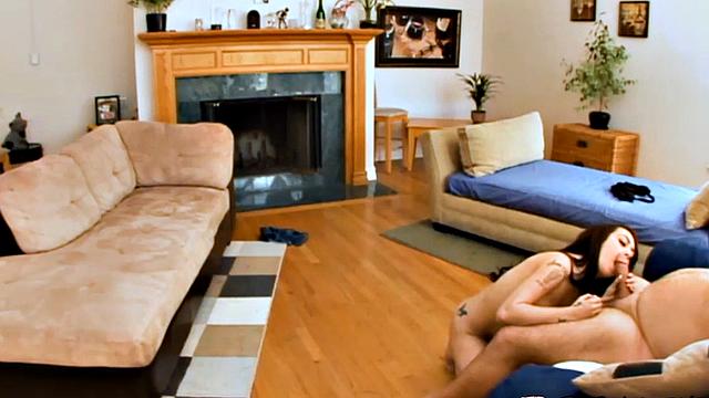 Oiled Gonzo slut assfucked in POV after boobjob