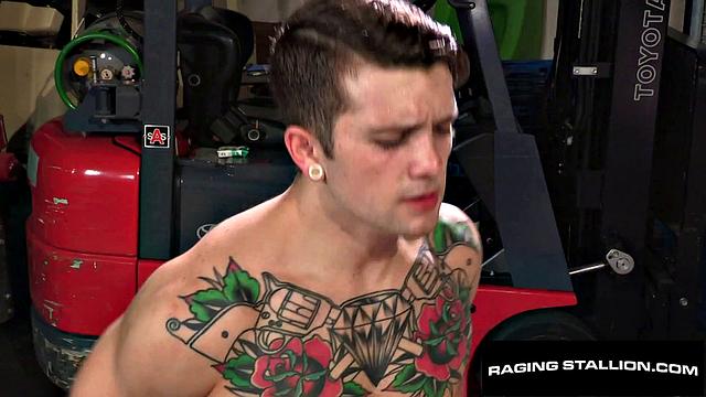 RagingStallion - Supervisor Dicks Down Hunk Employee