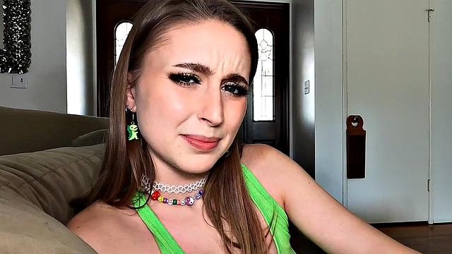 Stepdaughter loves POV fucking on BWC with her stepfather