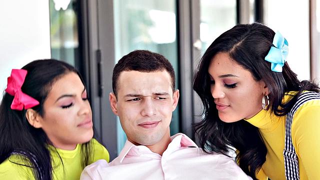 My Stepsisters Fucked To Get Into The Club