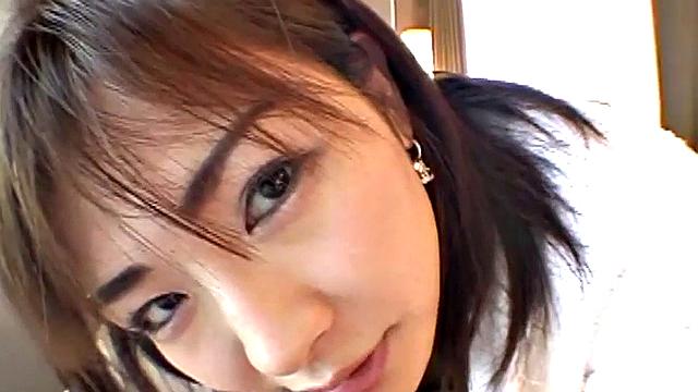 Sexy Japanese is pussy rammed