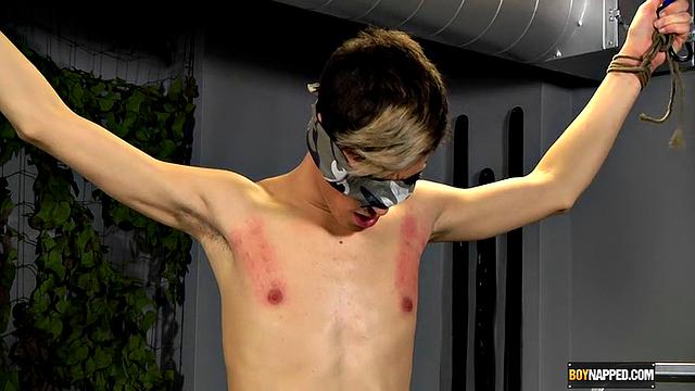 Oli Jay Gets Pegged And Fed Cock - Oli Jay