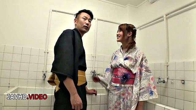 Passionate Yumi Maeda Offers a Japanese Blowjob Before Intense Sex