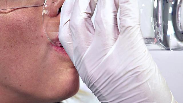 Red Super Dildo For Doctor's Birthday