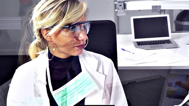 Red Super Dildo For Doctor's Birthday