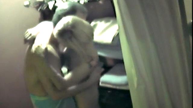 Secret teen caught fucking on camera