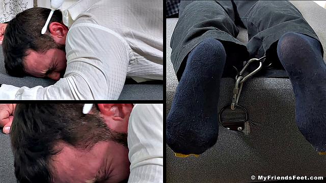 Joey Gets Tickled While Face Down - Joey