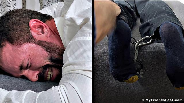 Joey Gets Tickled While Face Down - Joey