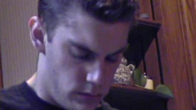 Ric brings a porn magazine, lube, and a towel to rip one off. After pulling out his hard dick and flipping through girlie magazines, Ric lets a helping hand tpuch him.