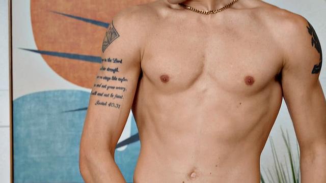 Amateur eager jock wanks cock at home till pleasure