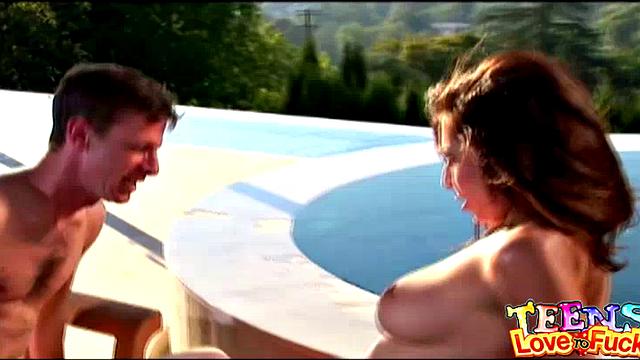 Teen Tiffany Taylor Banged