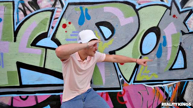 Dude Makes It A Threesome