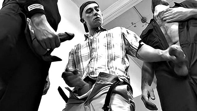 Restroom Gangbang - Leo Donato, Billy Ramos, Josh Stone, Franco Scott