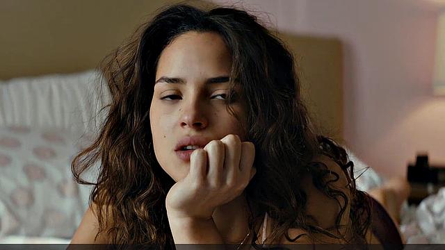 Adria Arjona in lingerie scenes