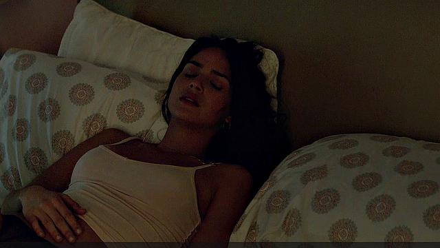 Adria Arjona in lingerie scenes
