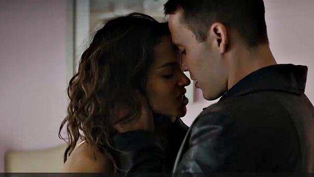 Adria Arjona in lingerie scenes