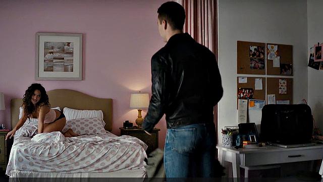 Adria Arjona in lingerie scenes