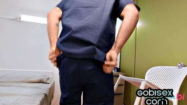 Big-titted cougar fucked hard by BI dudes