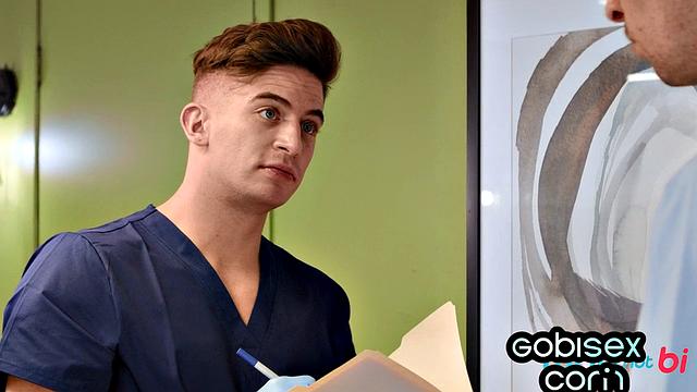 Big-titted cougar fucked hard by BI dudes