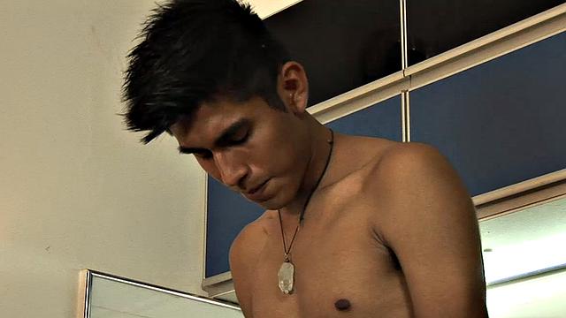 Slicing tomatoes isn't nearly as exciting as getting fucked in the kitchen, a fact twinks Neils and Isaac are about to demonstrate. Approached from behind, bottom boy quickly abandons his culinary task for the arms of his young Latin lover.