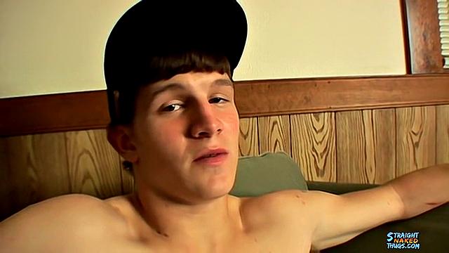 Fit Str8 Boy Lex Blows His Load - Lex