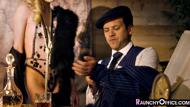 Classy secretary sharing boss dick