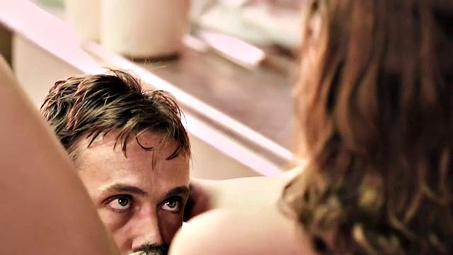 Kinky tattooed teen gets her tight pussy fingered & licked in socks while getting pounded from behind