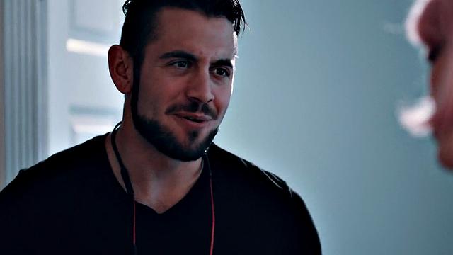 Transgender nympho fucked by male in doggystyle