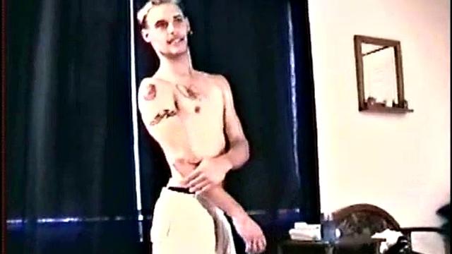 Straight Friend Touches Cock