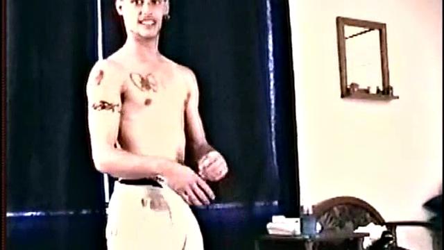 Straight Friend Touches Cock