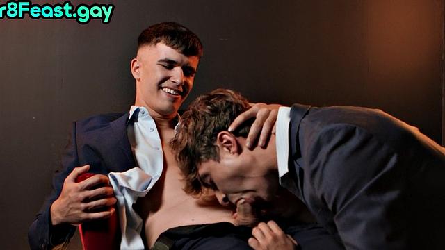 Str8 top stud bareback fucks bottom in greedy ass