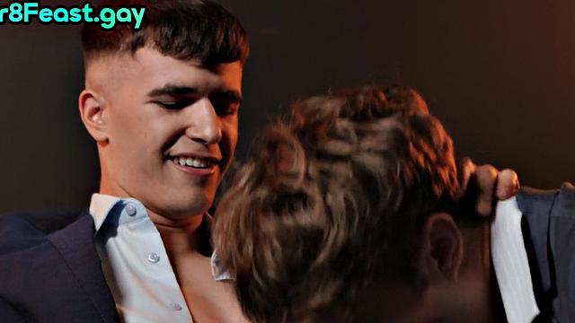 Str8 top stud bareback fucks bottom in greedy ass