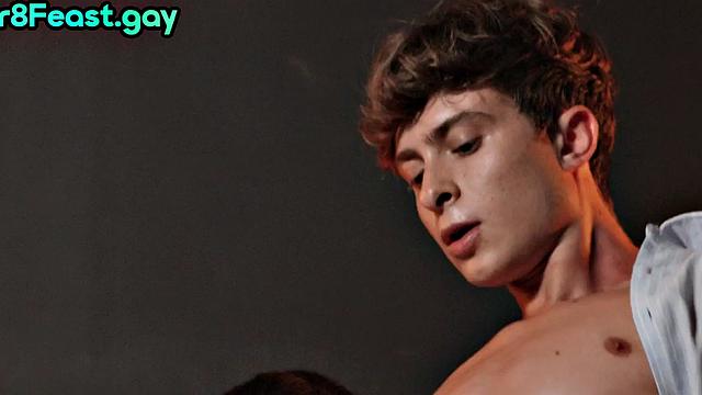 Str8 top stud bareback fucks bottom in greedy ass