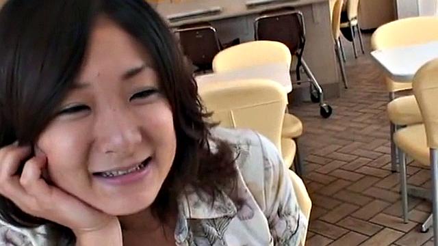 Cute Asian MILF fucked in doggystyle