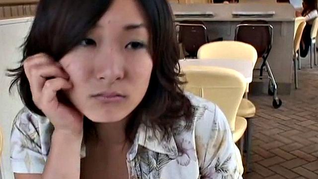 Cute Asian MILF fucked in doggystyle