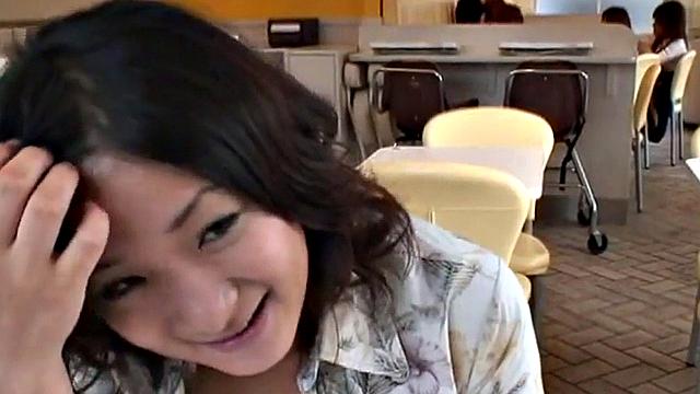 Cute Asian MILF fucked in doggystyle