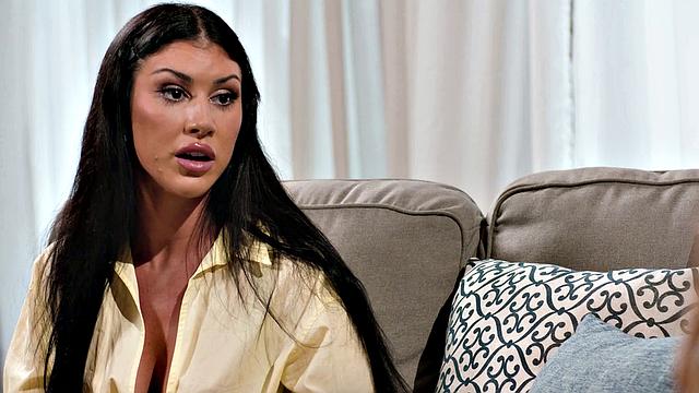 ADULT TIME - Ex GF's Adria Rae & Kimmy Kimm EAT PUSSY & 3WAY SCISSOR with Queenie Sateen!