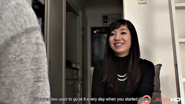 Marin Suzumi is a cheating housewife looking for sex