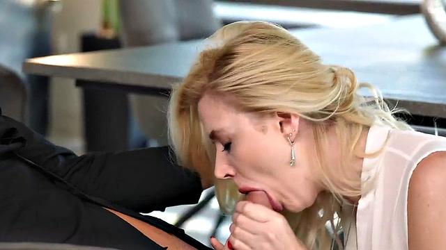 European nympho anal lady pleases cock in passionate action