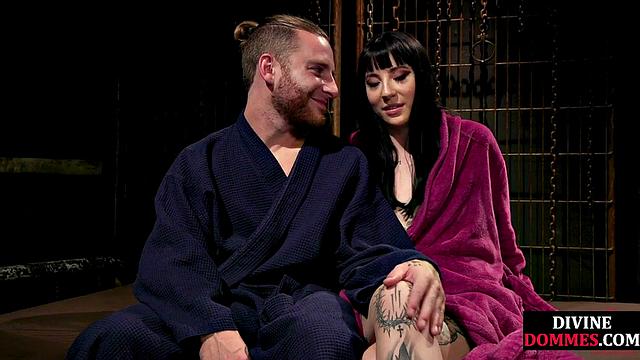 Mean femdom goddess worshipped