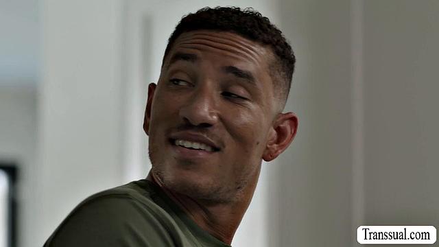 Sucking my handsome friend's cock in my room